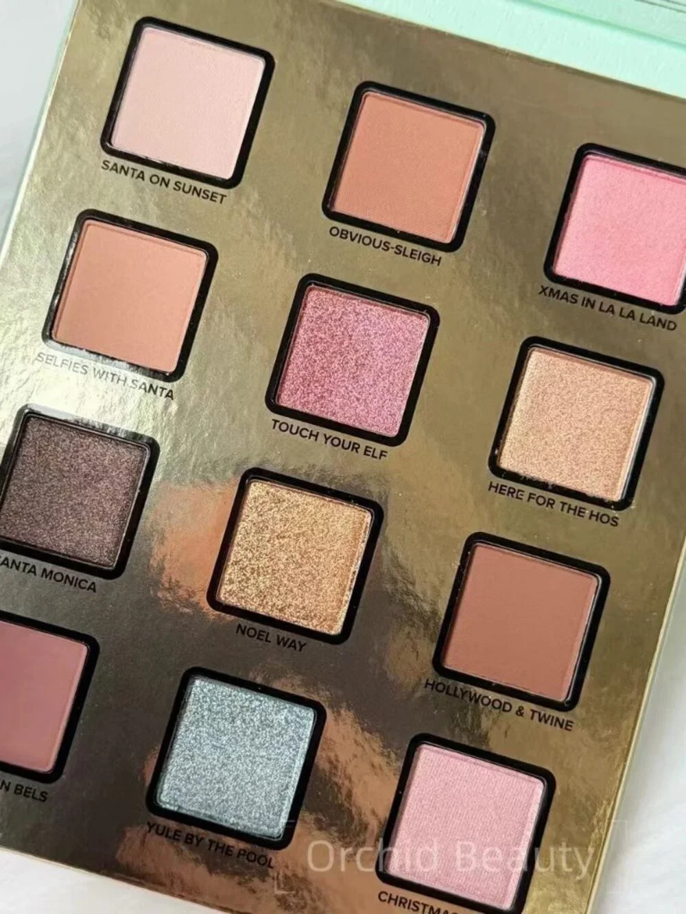 New Too Faced Chirstmas In Los Angeles Eyeshadow Palette~Full size 10.8 g~Rare